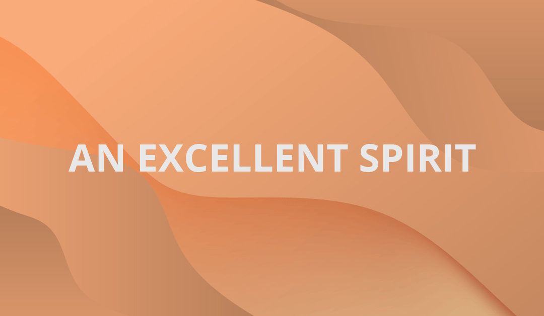 An Excellent Spirit