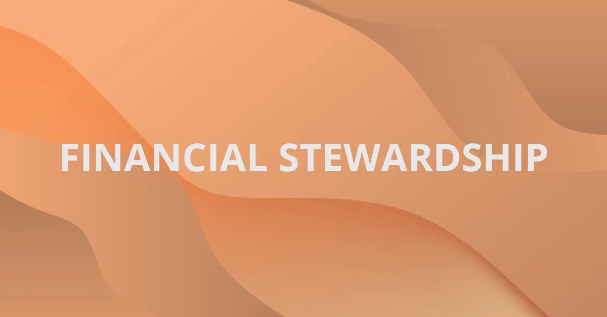 Financial Stewardship