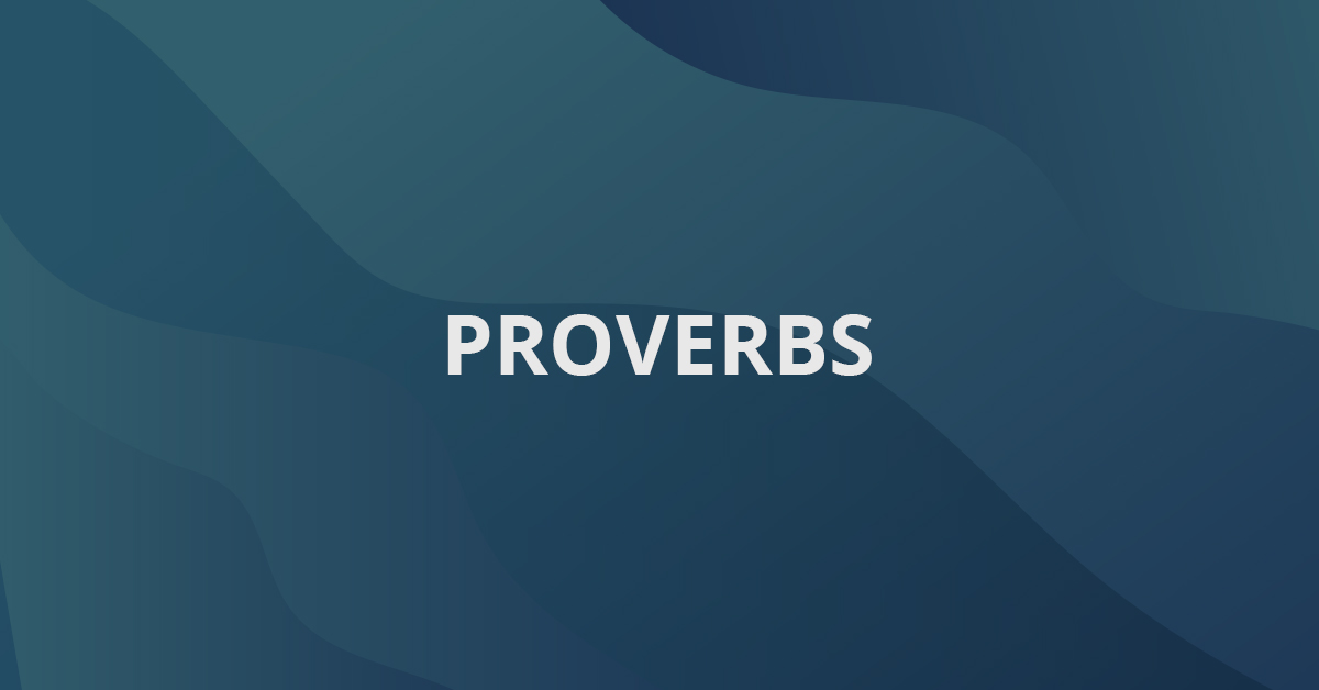 Proverbs