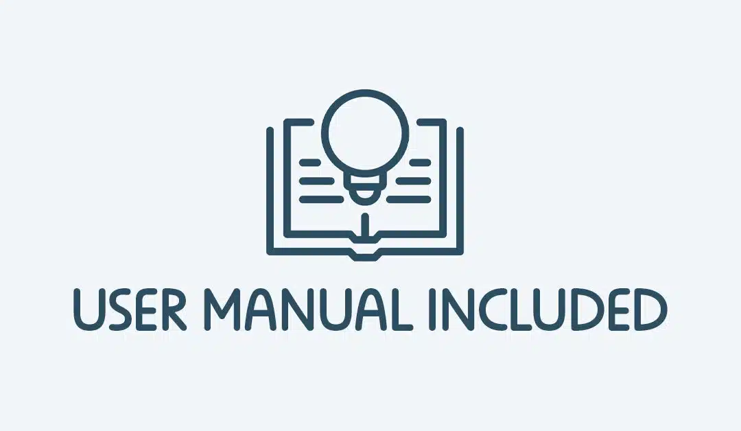 User Manual Included